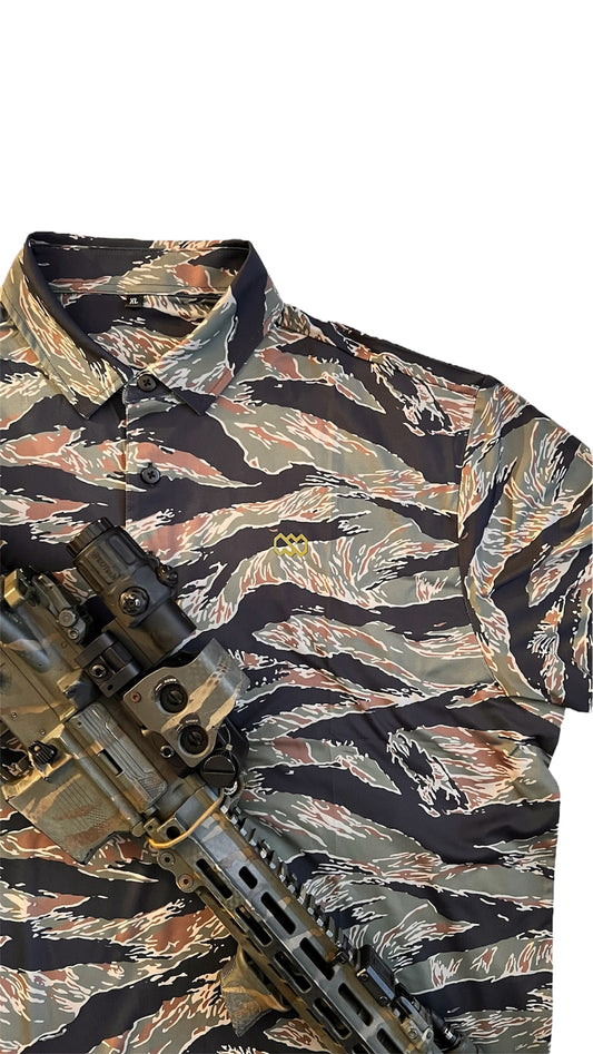 South Vietnamese Tiger Stripe Polo