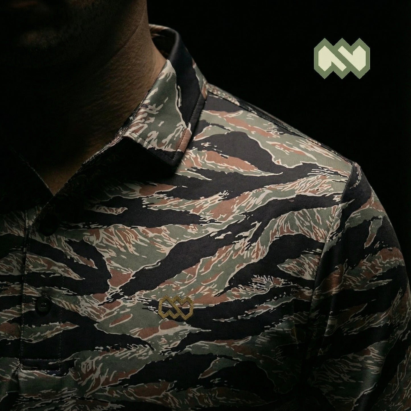 South Vietnamese Tiger Stripe Polo