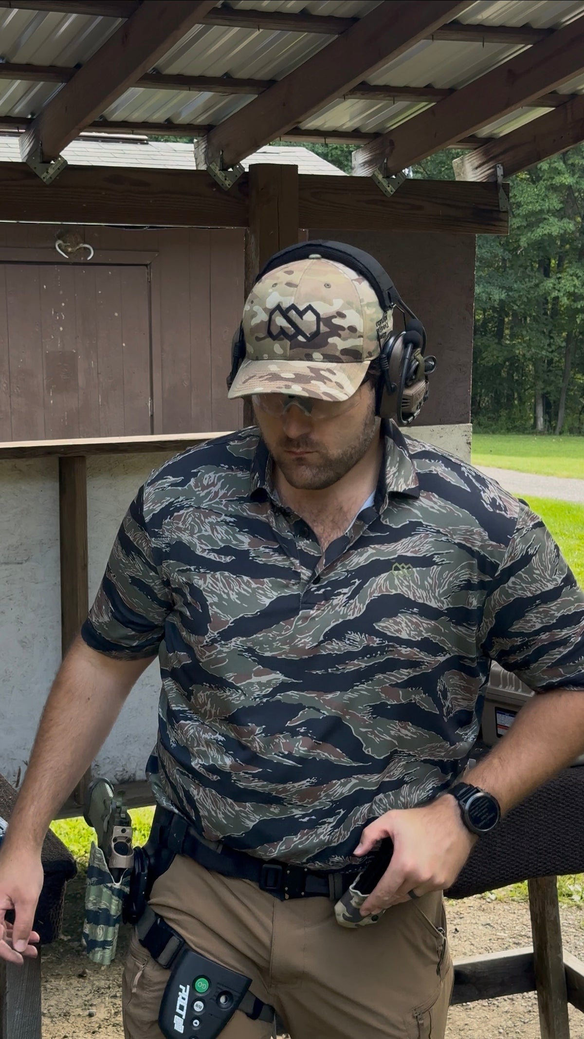 South Vietnamese Tiger Stripe Polo