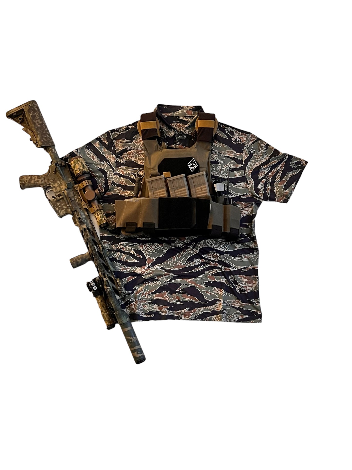 South Vietnamese Tiger Stripe Polo